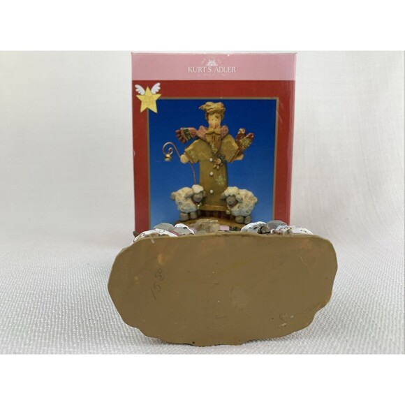 Kurt S. Adler The Good Shepherd Figurine Angel Heights With Box Christmas Decor - Picture 5 of 11